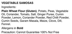 5 Vegetable Samosas