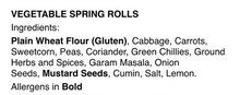 Load image into Gallery viewer, 5 vegetable spring rolls
